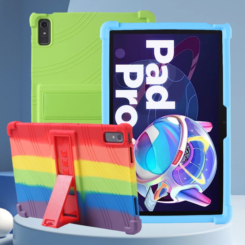 小新pad Plus Pro 2022 2023 11.5 11.2 10.6寸平板電腦殼超防震軟矽膠保護套支架保護套