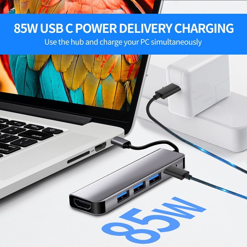 SAMSUNG Thunderbolt 3 適配器 USB Type C 集線器 HDMI 兼容 4K 支持三星 Dex