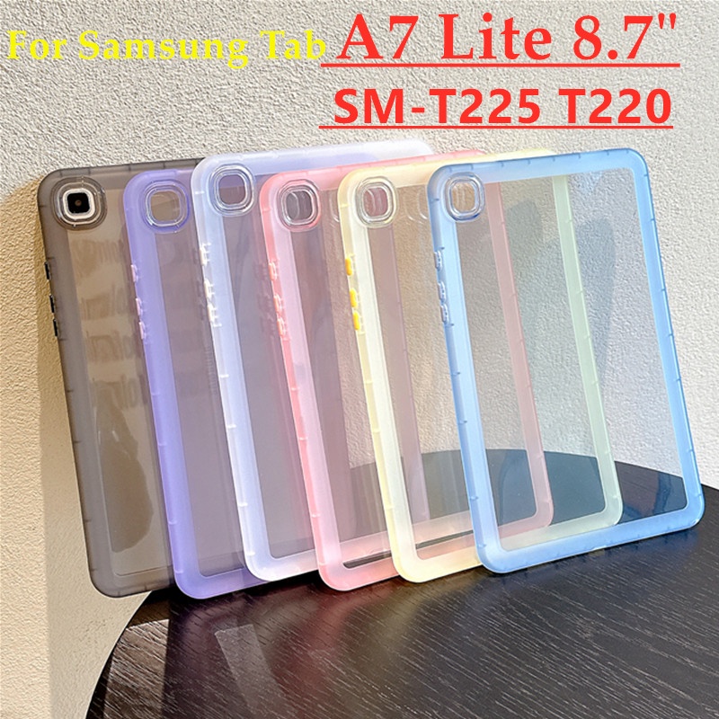 SAMSUNG 平板電腦超薄透明保護殼三星 Galaxy Tab A7 Lite 8.7" T225 T220 Tab