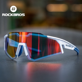 Rockbros騎行眼鏡光致變色偏光近視男女防風防沙自行車戶外跑步運動眼鏡