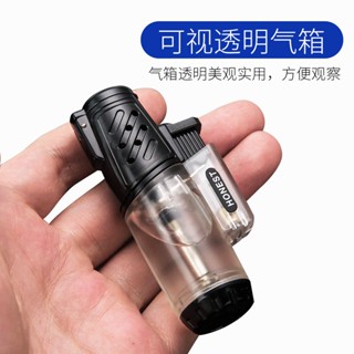 💘臺灣出貨💘破盤價防風打火機百誠透明直衝強力點火器火機戶外藍焰雪茄瓦斯火機造型打火機賴打客製化打火機噴槍打火機