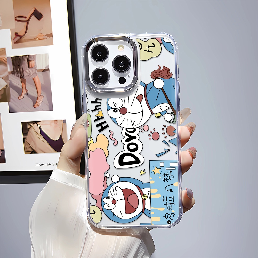 哆啦夢 適用於 iphone 14ProMax 11 13 12 7Plus 8 X XS Max 時尚卡通哆啦A夢手機