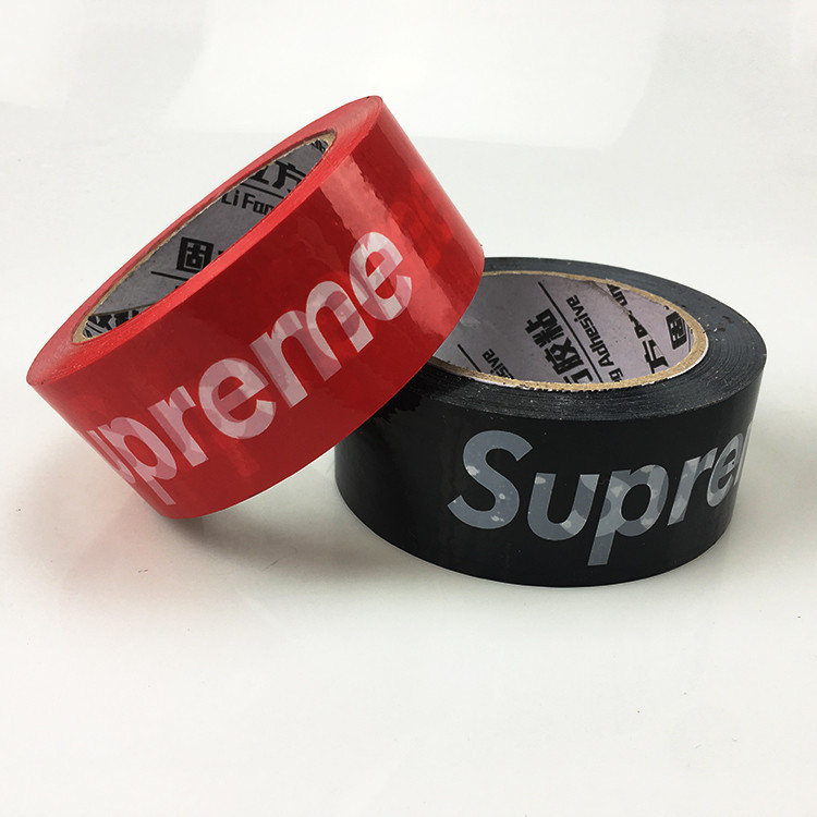 Supreme Meipai tape 潮牌紅黑DIY塗鴉膠帶盒 seaSupreme美拍膠帶潮牌紅黑DIY塗鴉膠紙封箱