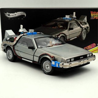 Hot Wheels 風火輪 1/18 頭號玩家回到未來精細版模擬合金模型