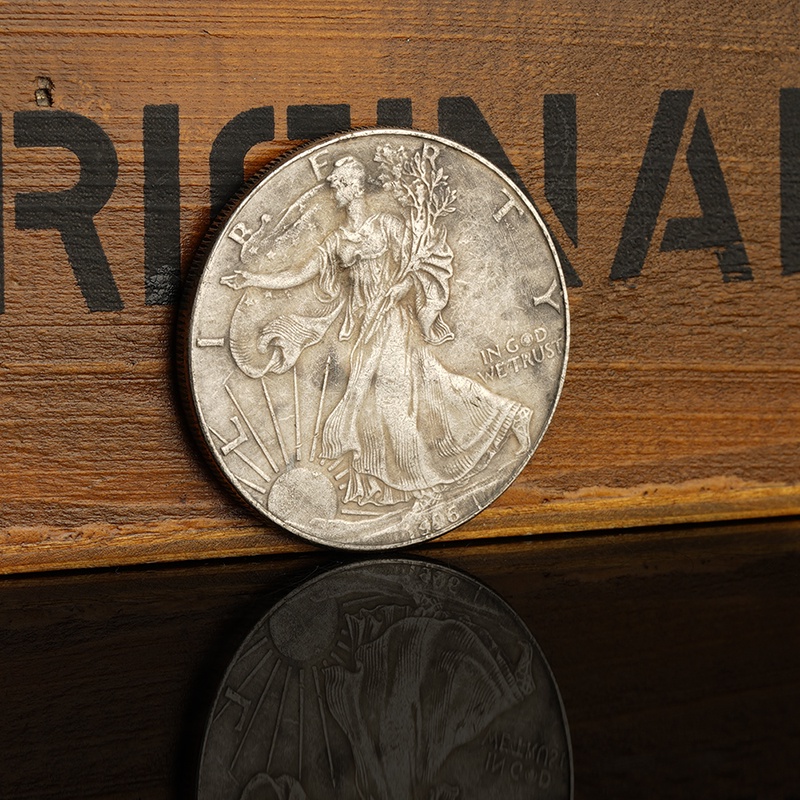 ✨爆款 1900年美國自由女神紀念銀元 1盎司外國銀幣仿古錢幣硬幣收藏禮品