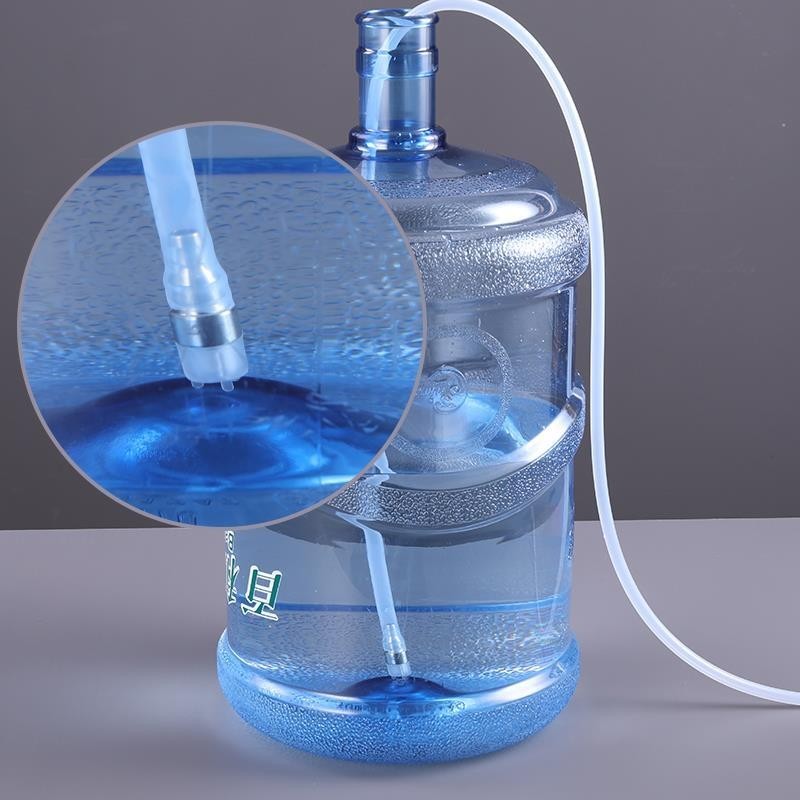 現貨速發 全自動電熱水壺配件抽水管桶裝加水器矽膠上水管茶具加重不鏽鋼頭