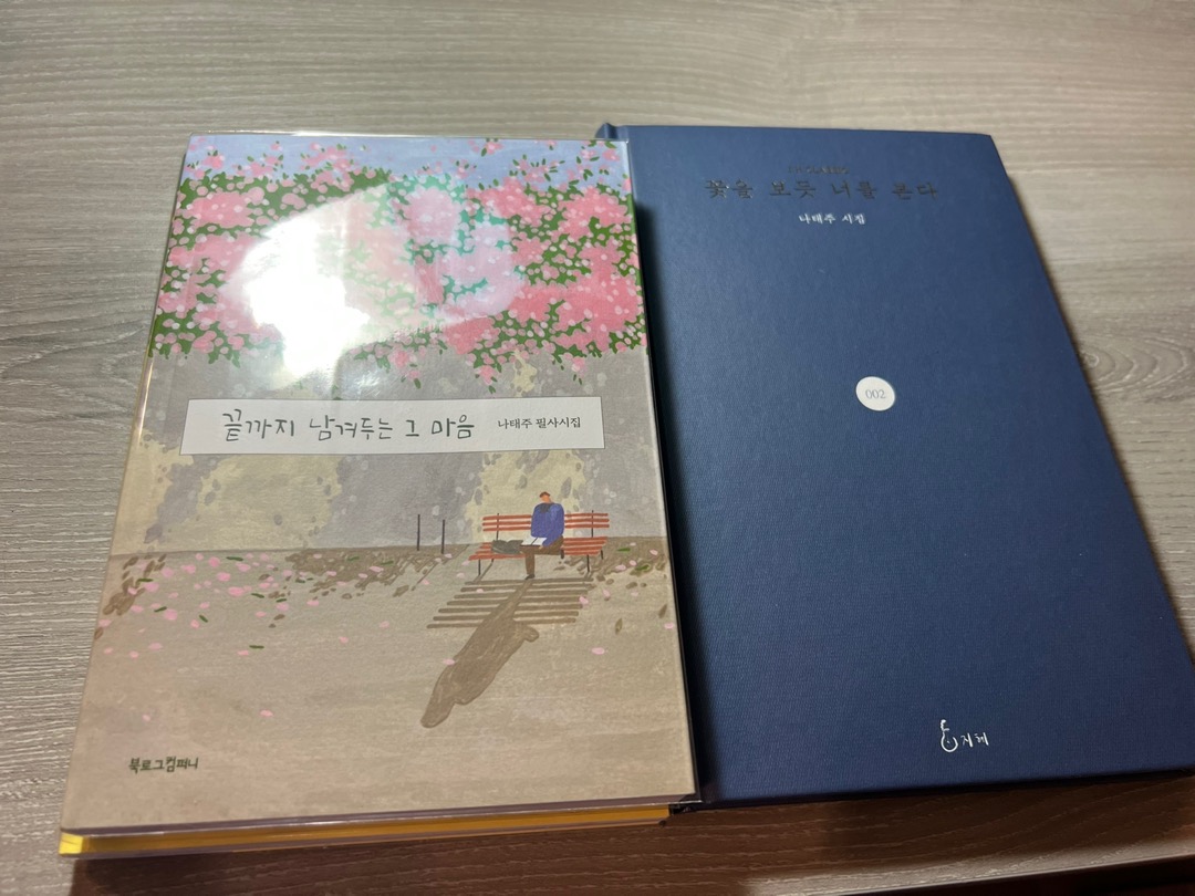 Seoul Unnie] 韓文書代購 就像現在這樣 羅泰柱 나태주 끝까지 남겨두는 그 마음 | 蝦皮購物