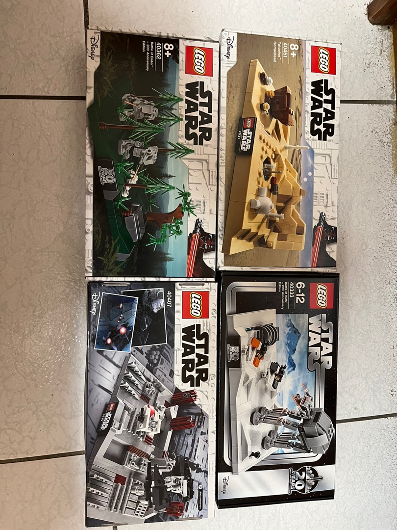 一番の レア商品 レゴスターウォーズ 40451 40407 40333 40362 その他