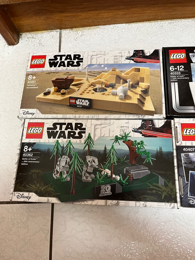 アウトレット品 レア商品 レゴスターウォーズ 40451 40407 40333 40362