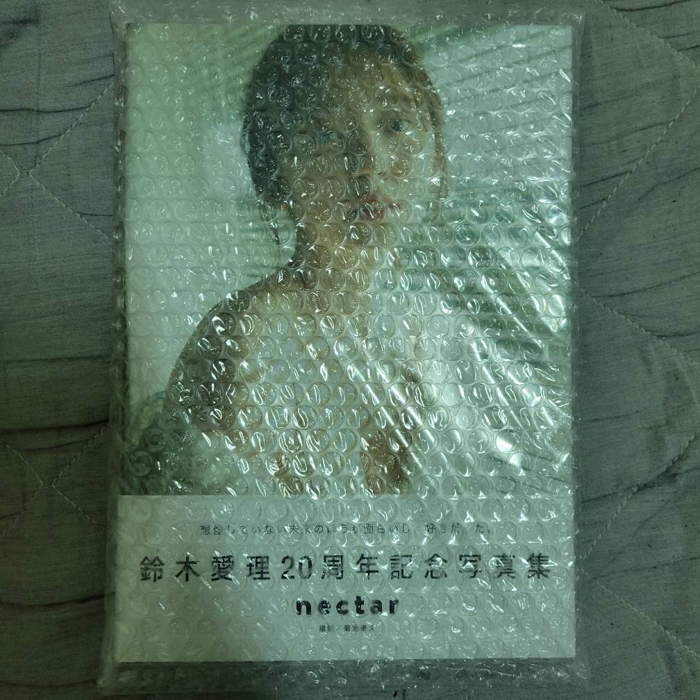 現貨供應中】鈴木愛理20周年記念寫真集《nectar》 【東京卡通漫畫專賣 