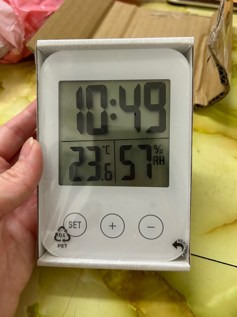 特価ブランド 応援価格 IKEA 時計 湿度計 温度計 スロッティス×2 未開封 電池別売