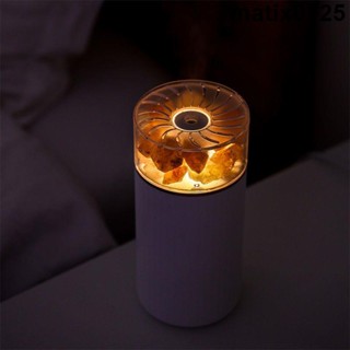 香氛機 無線加濕器 水氧機 噴霧機 擴香機 薰香機 鹽石香薰夜燈加濕器小型充電無線薰香噴霧臥室助眠家用擴香補水器