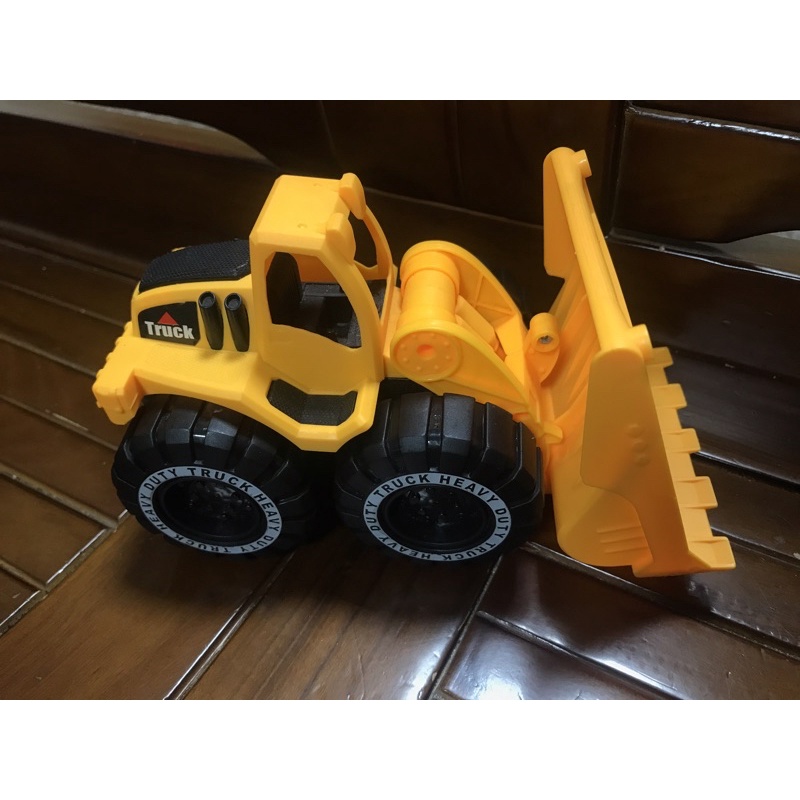 《二手》黃色挖土機玩具車車