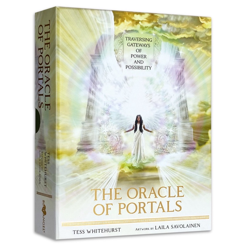 關鍵門戶神諭卡,贈中文翻譯｜The Oracle of Portals，穿越量子時空界限，開展夢想，榮耀展現自我【左西】