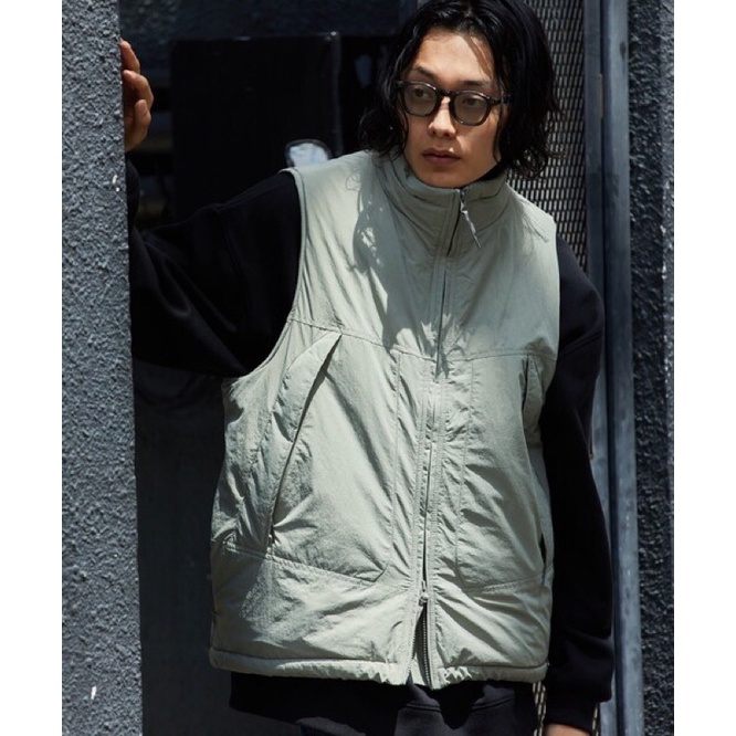 『vector.select』FREAK’S STORE  PRIMALOFT VEST 羽絨背心 棕/綠