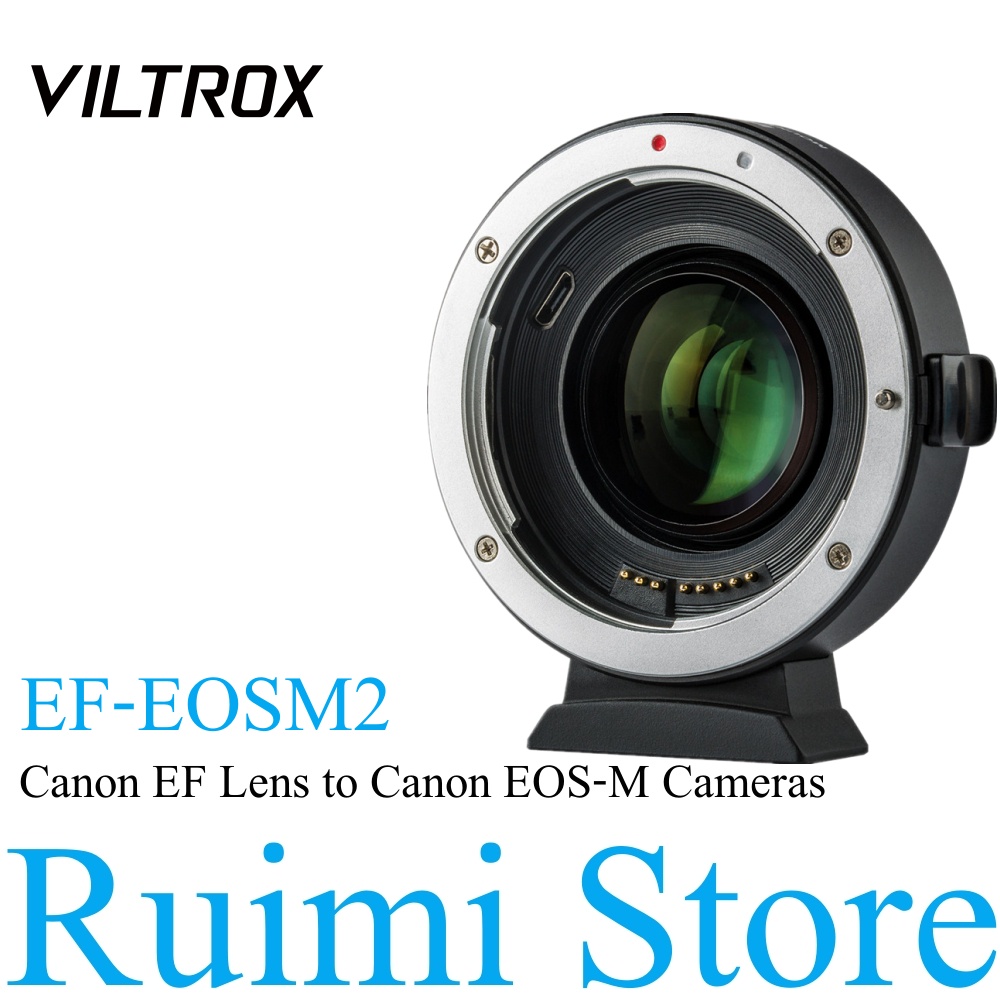 唯卓仕Viltrox EF-EOSM2自動對焦0.71X Booster增光減焦轉接環 佳能EF鏡頭轉佳能M卡口微單相機