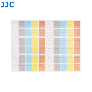 JJC 無痕標籤貼紙120張 可移除不留膠 SD XQD CFexpress Type B 記憶卡管理便簽記號紙