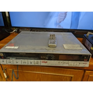 [古董機] SONY小帶播放機VHS