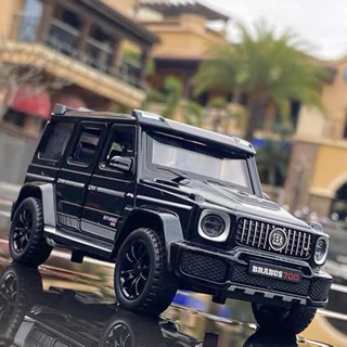 🔥門市熱銷🔥模型車 1:32 Benz 賓士 賓士 巴博斯G700 改SUV 模擬汽車合金車模 兒童玩具車 收藏擺件