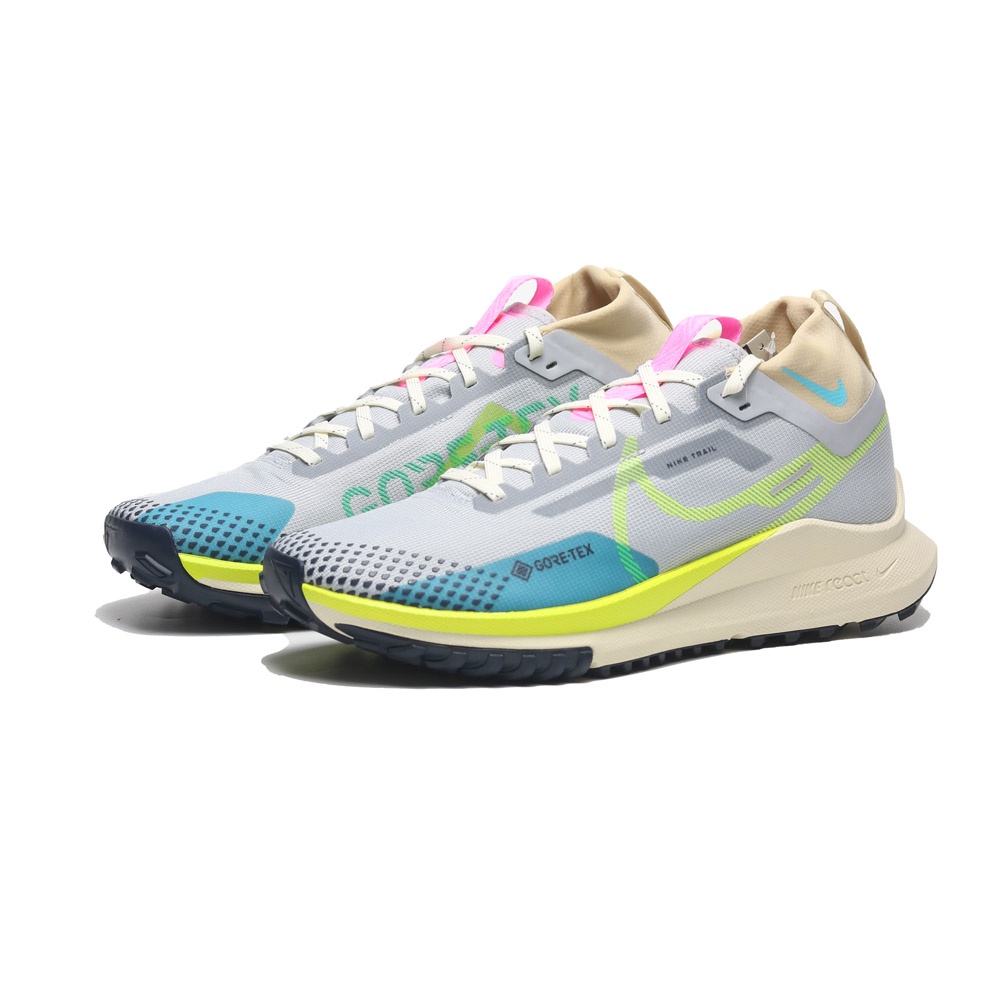 NIKE 休閒鞋 REACT PEGASUS TRAIL 4 GORE-TEX 灰彩色 防水 男 DJ7926-002