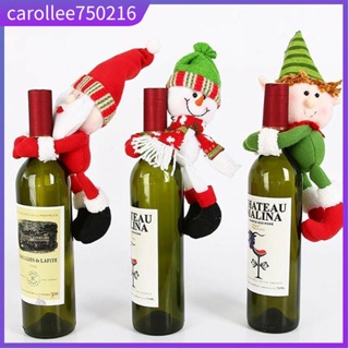 Christmas Wine Bottle Cover Hug Doll Ornament /anta Claus Di