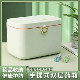 【臺灣熱賣】 醫藥箱傢用 多層大容量醫療急救箱 手提收納盒 多功能傢庭藥品整理箱