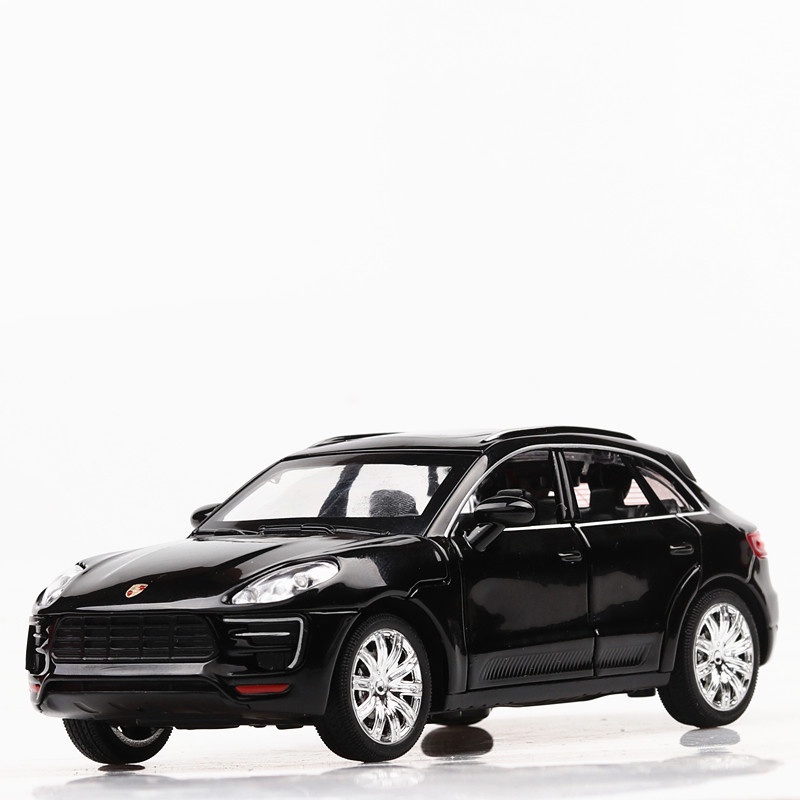 🔥門市現貨🔥天興汽車模型 Cayenne macan 汽車模型仿真玩具車兒童男孩玩具迴力車