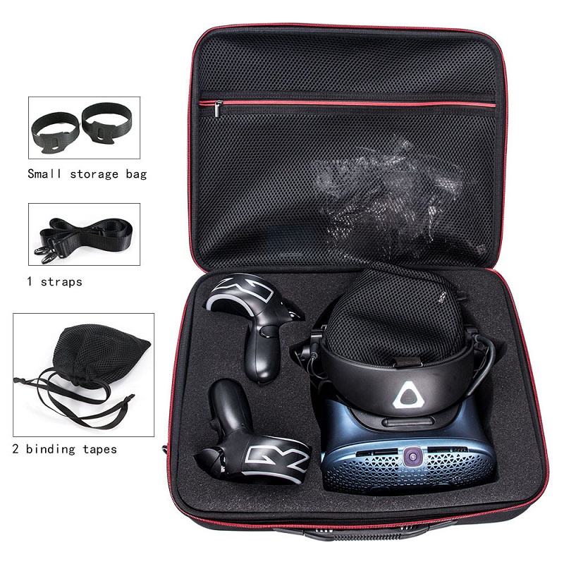 [當天出貨]適用HTC VIVE Cosmos VR眼鏡收納包便攜抗壓VR配件套裝單肩保護包 收納包 收納盒 保護套