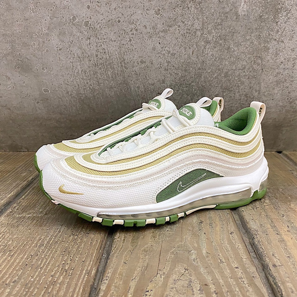 『 SLW 』DM8588-100 男 NIKE AIR MAX 97 SE 經典 白綠 氣墊 運動休閒鞋 28