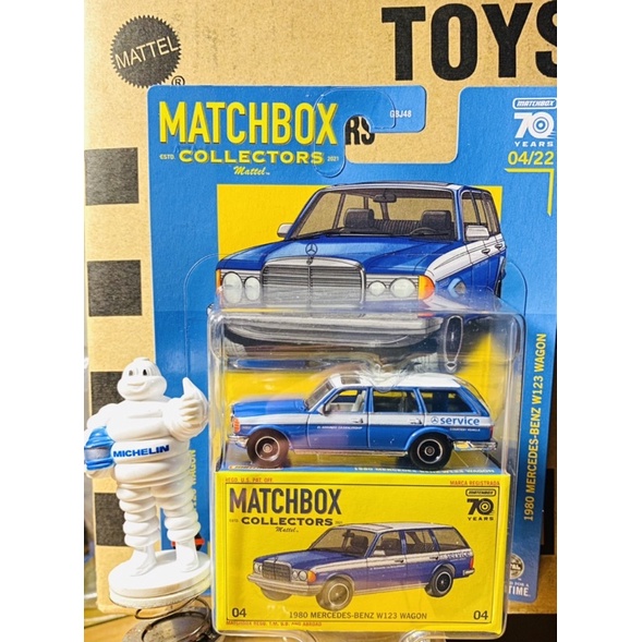 🔰現貨免運🔰美泰兒Matchbox火柴盒收藏系列 Mercedes Benz W123 Wagon 碗公全新吊卡🉑️自取