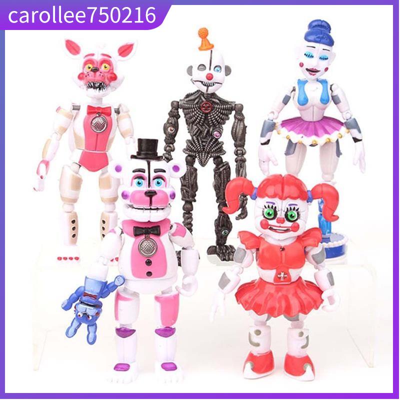 5pcs/set Five Nights at Freddy's Toy Gift Collectible Model