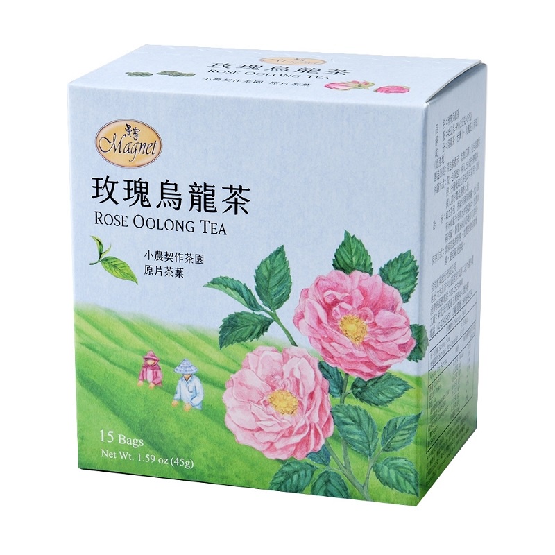 曼寧 風味台灣茶(玫瑰烏龍茶) 3g x 15入【家樂福】