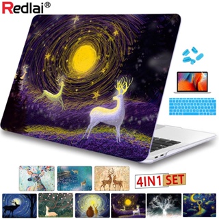 ✭星空和鹿 彩色保護殼 蘋果筆電 Macbook Air 13 A1932 Mac P