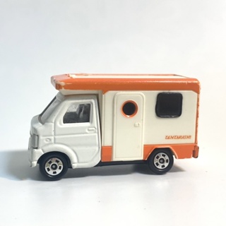 露營車 戶外 野營 橘色 Tomica Suzuki Carry 90