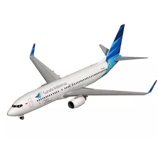 🔥門市現貨🔥1 至 100 印度尼西亞波音 737-800 飛機紙模型 DIY 手工摺紙模型飛機