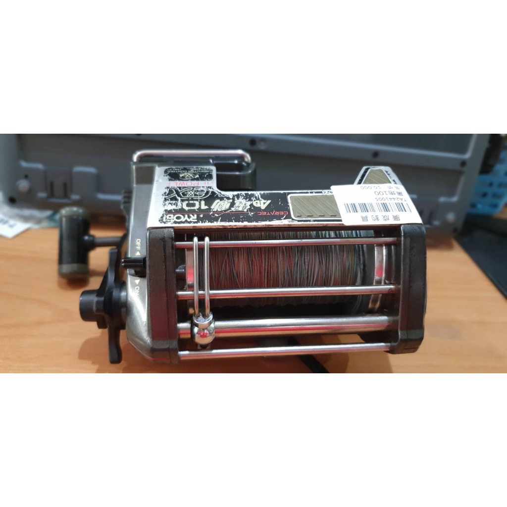 《廣成釣具》二手商品【電動捲線器 AD100 黑砲 日本海砲 海炮 HI-POWER 建議面交