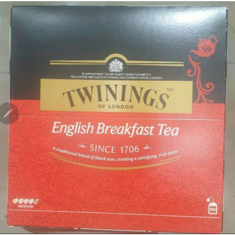 【阿猜本丸】TWININGS 唐寧茶 早餐茶 紅盒100包入