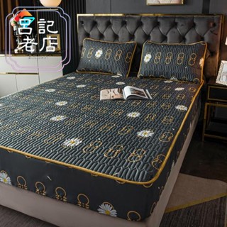 優選2023新款超高品質加厚鋪棉床包 輕奢風保潔墊床包式 3M吸溼排汗技術處理 單人/雙人/加大/特大床包枕套