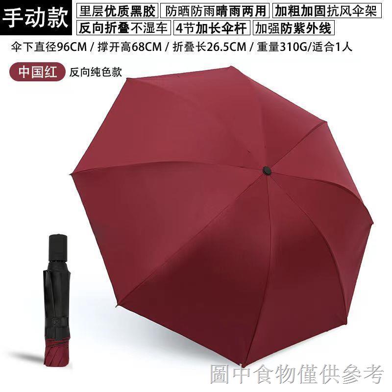 【傘包俠背包】【打傘神器】簡約雨傘晴雨兩用創意商務UV黑膠防晒防紫外線太陽傘男女遮陽傘