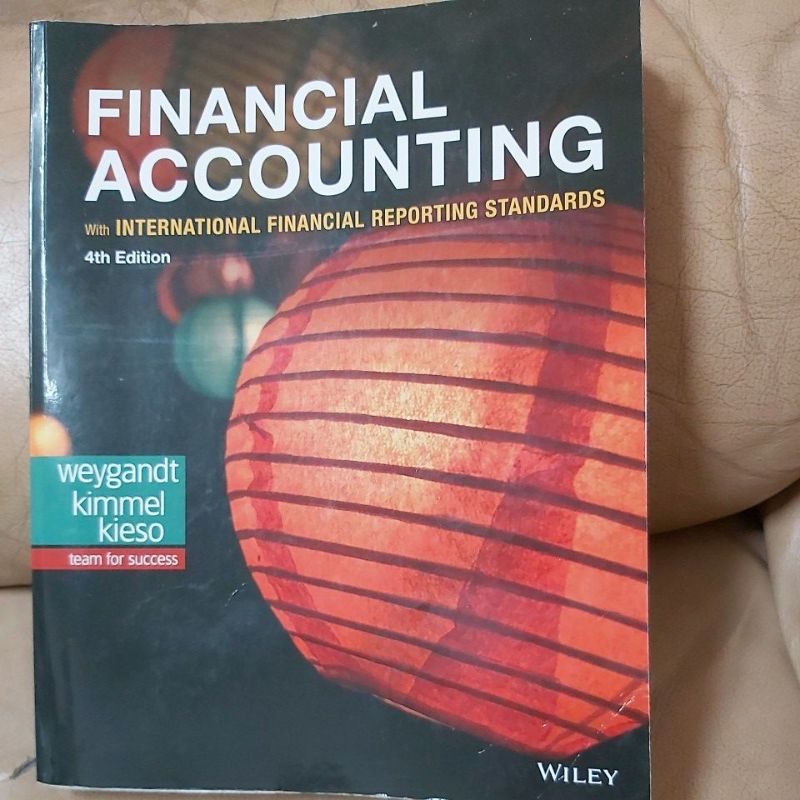 Financial Accounting 4e Wiley 二手 weygandt kimmel kieso