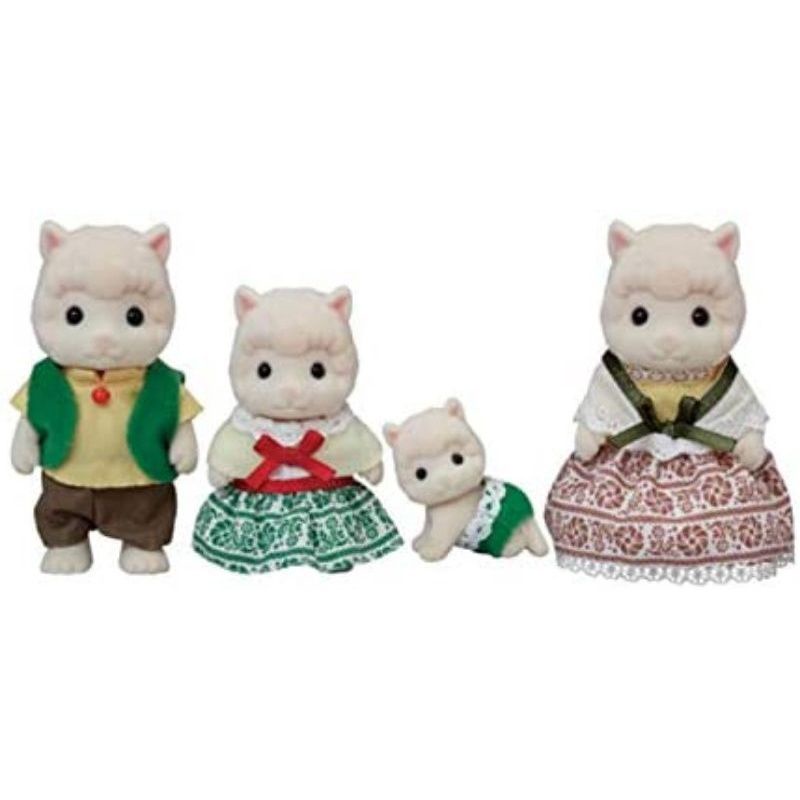 全新 日本森林家族 羊駝家族 爸爸 媽媽 姐姐 寶寶 拆售 單拆 單賣 玩偶 人偶