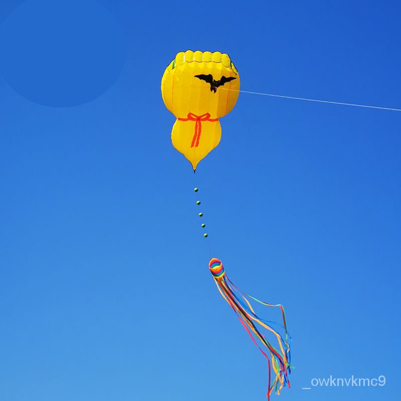 寶葫蘆風箏 福祿高陞軟體無骨立體大型高檔風箏  微風易飛風箏