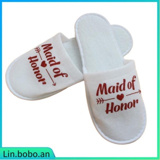 Closed Toe Disposable Slippers Party Wedding Slippers for Sa