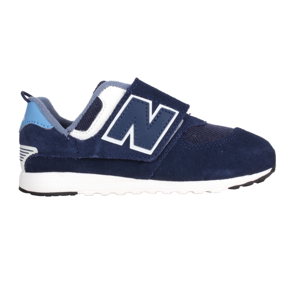 NEW BALANCE 男小童復古慢跑鞋-WIDE( 574系列 N字鞋 NB「NW574ND1」 丈青靛藍白