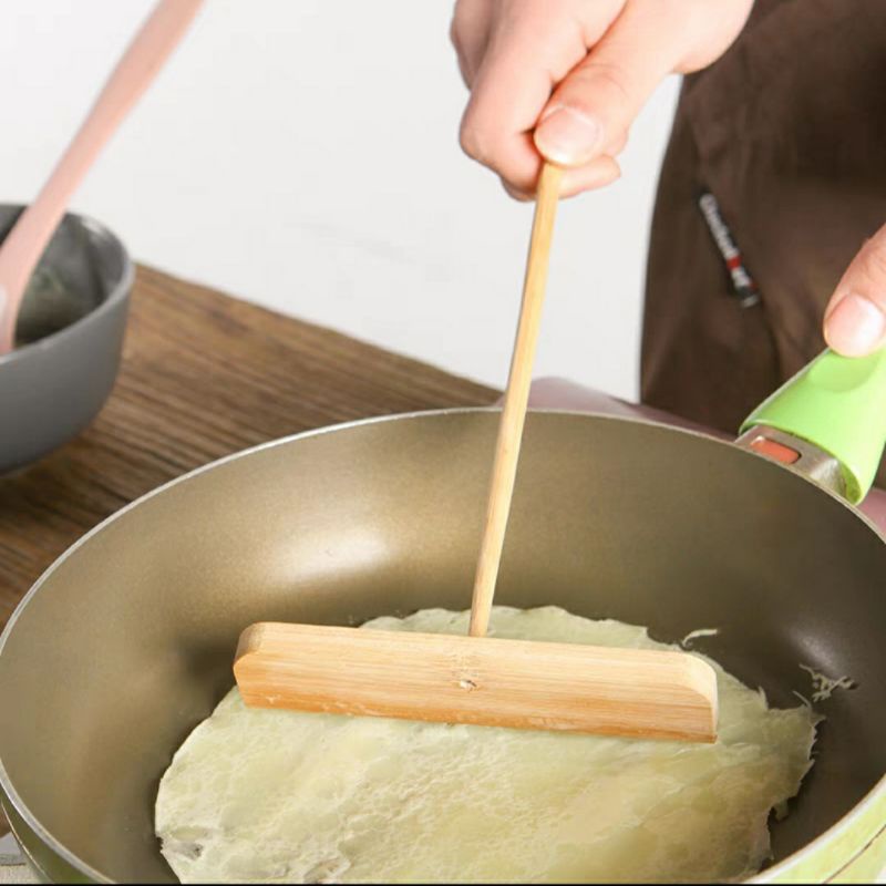 攤煎餅神器煎餅果子工具竹蜻蜓做餅烙餅雞蛋饼刮子家用鏟子刮板儿