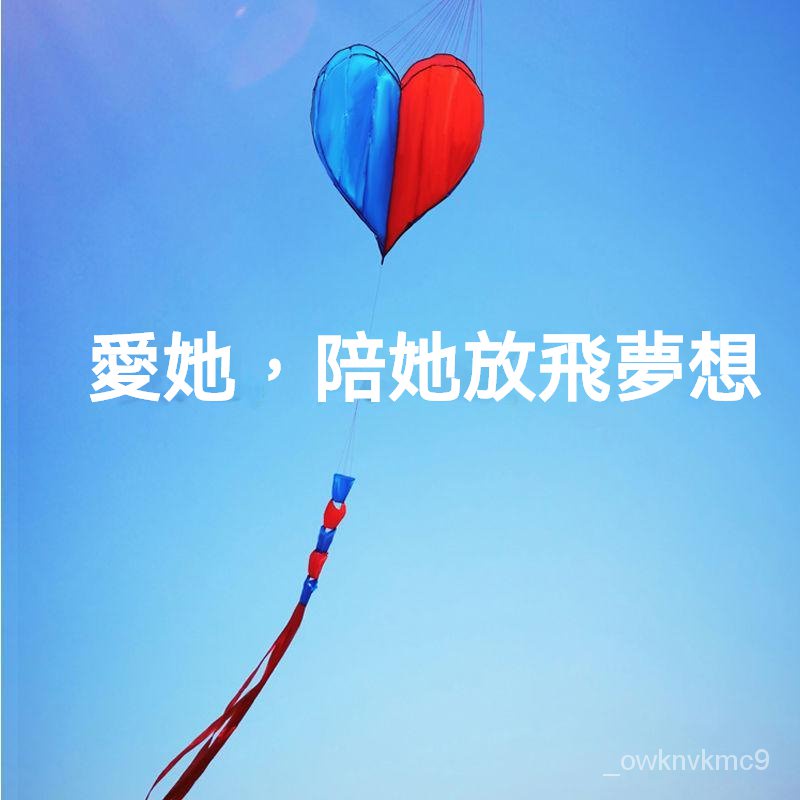風箏 紅心愛心心相印軟體風箏 3D立體大型風箏 高檔風箏