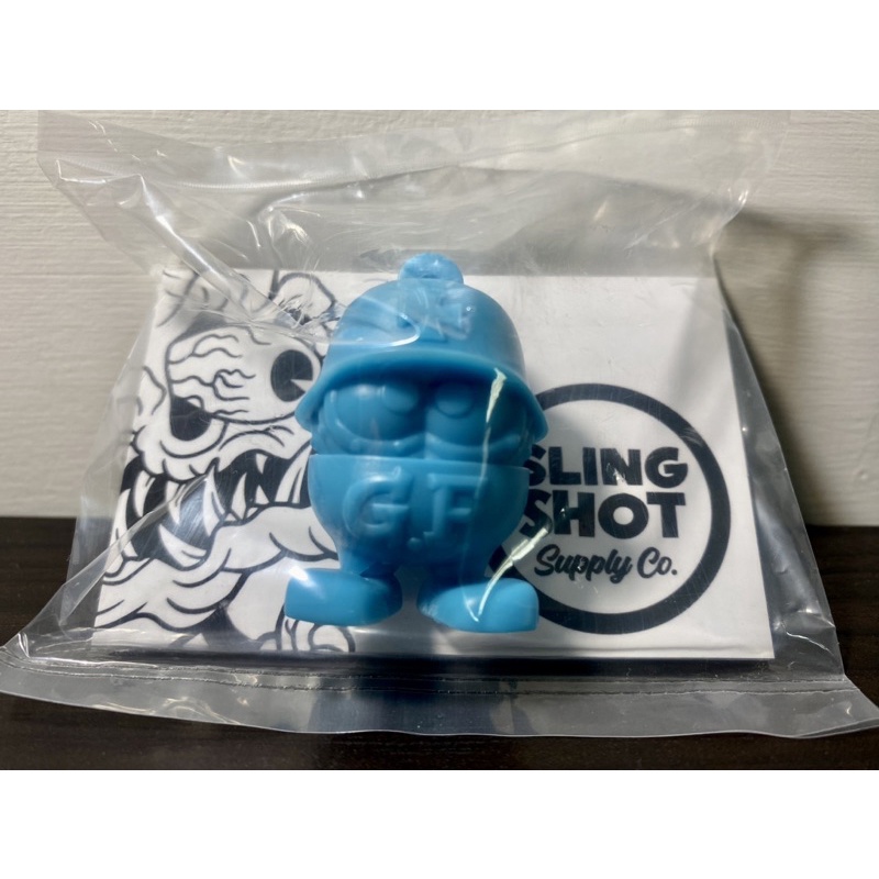 Sling shot Supply Rat Fink TTF 軟膠 設計師玩具 小隻 素體