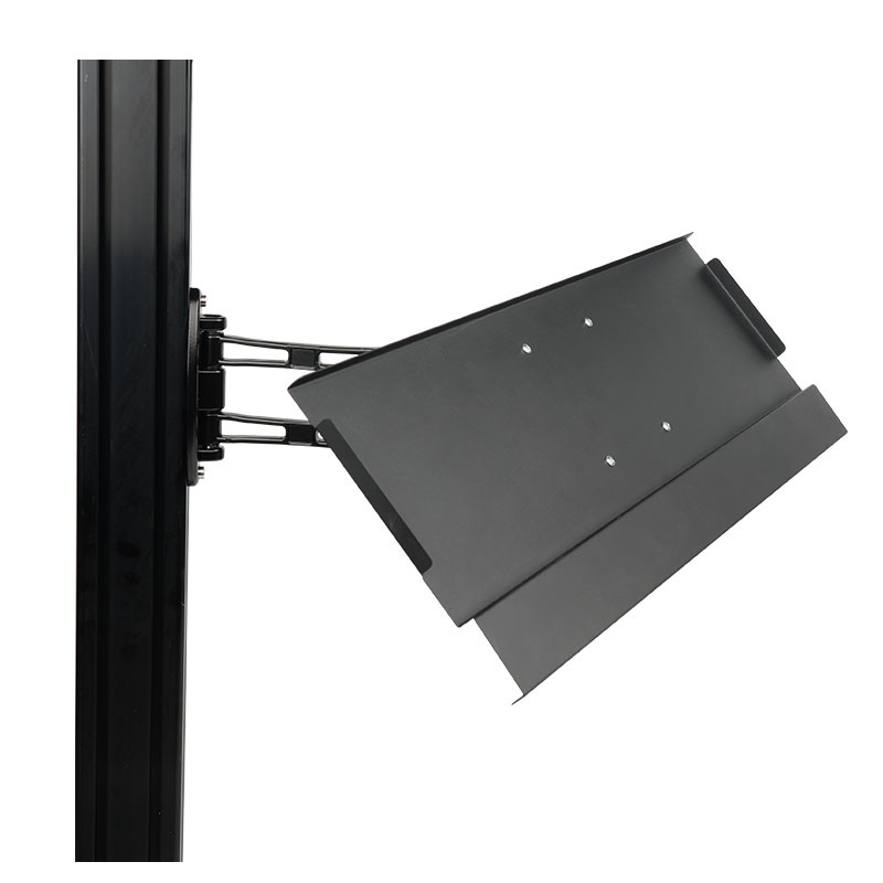 工業鍵盤托自動化設備配套一體化可伸縮鋁型材可旋轉調節桌椅支架