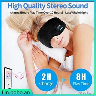 3D Bluetooth Sleep Mask Bluetooth Sleeping Headphone Music E