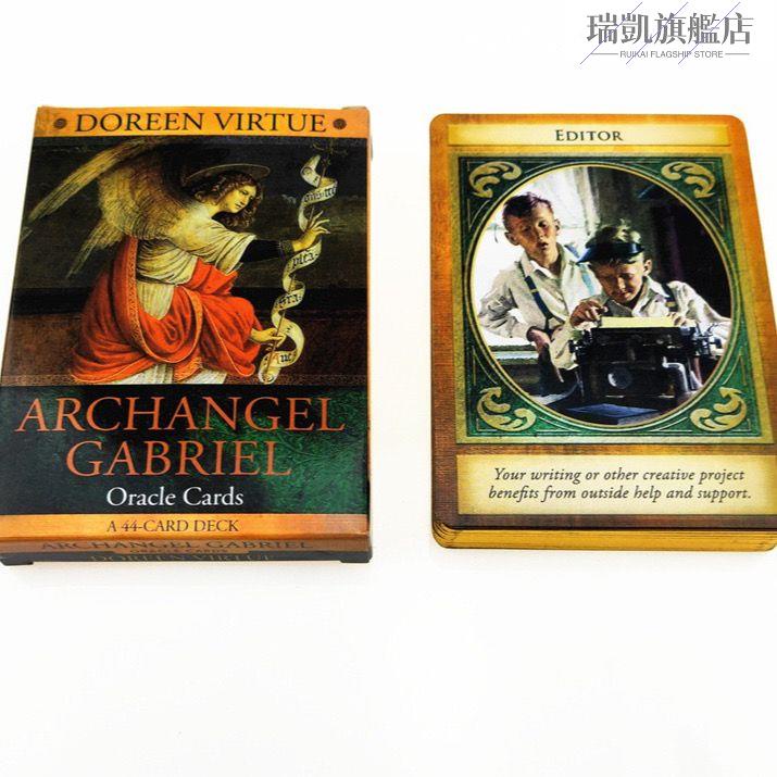 促銷🔥大天使加百利列 英文神諭卡Archangel Gabriel Oracle Cards【瑞凱旗艦店】